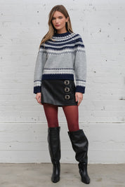 Tuolumne Fair Isle Crewneck Sweater