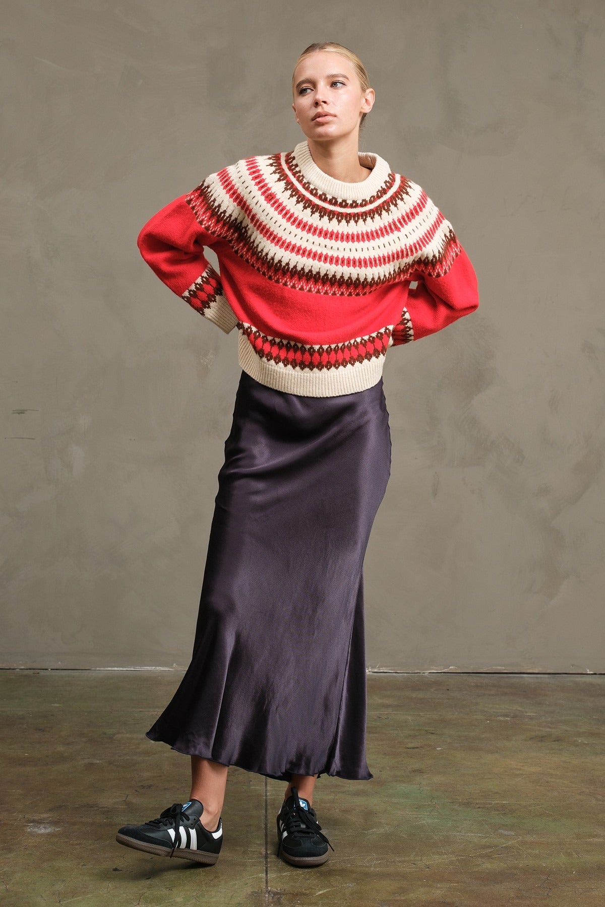 Tuolumne Fair Isle Crewneck Sweater