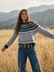 Tuolumne Fair Isle Crewneck Sweater