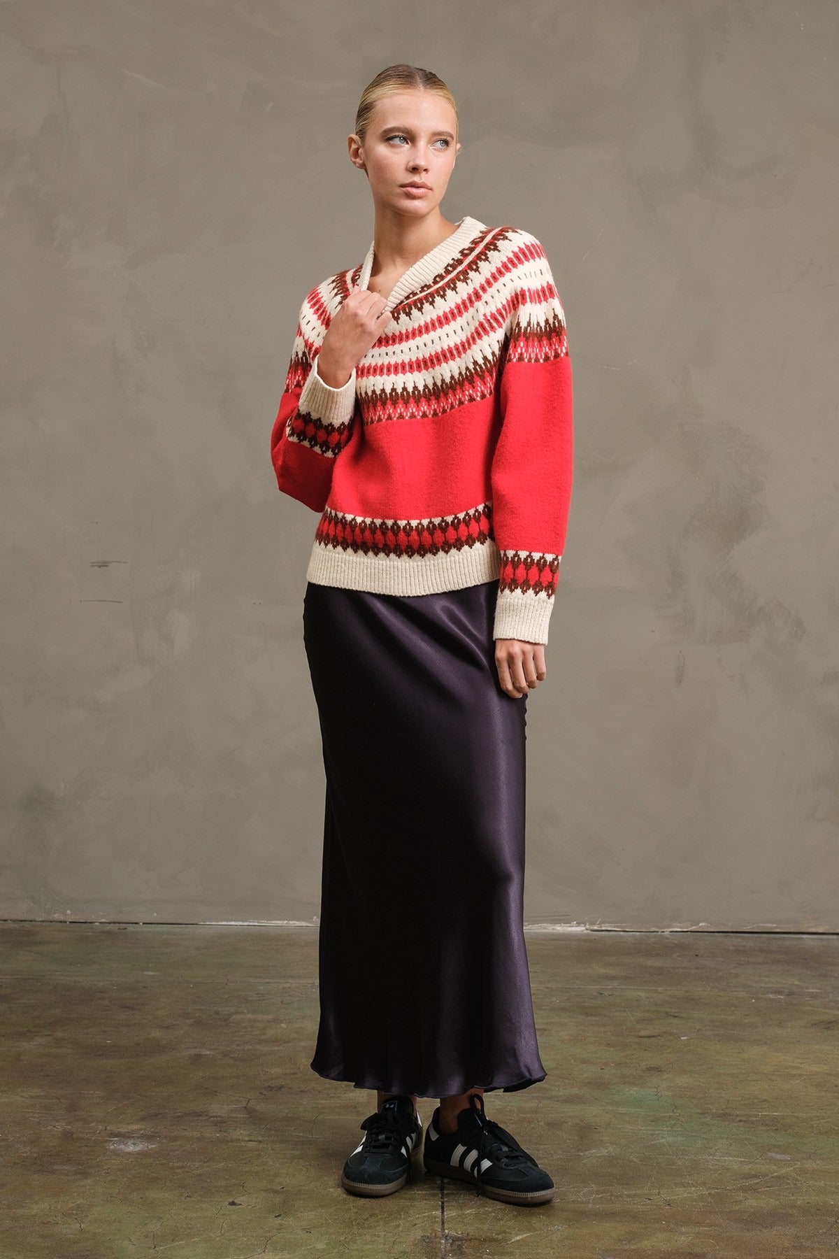 Tuolumne Fair Isle Crewneck Sweater