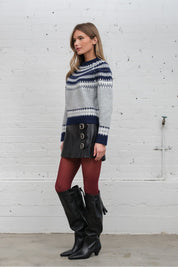 Tuolumne Fair Isle Crewneck Sweater