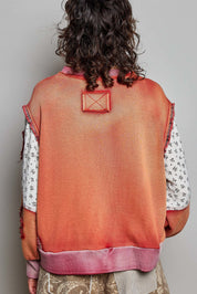 Wallflower Double Gauze French Terry Patchwork Pullover