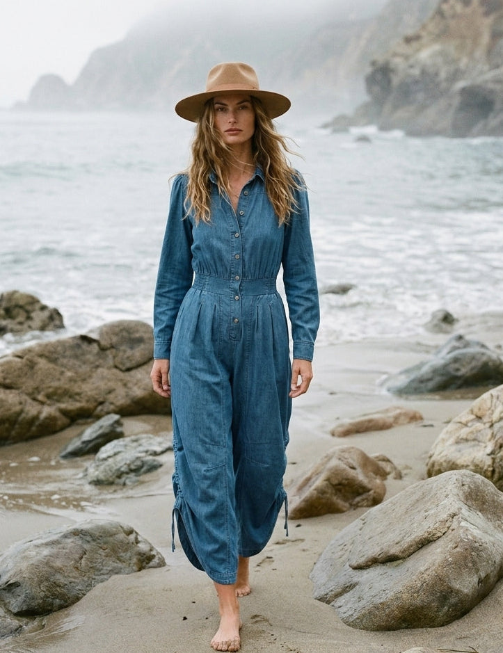 Wanderlust Cloud Wash Jumpsuit
