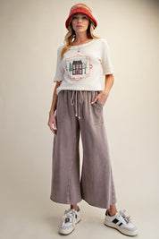 The Essential Mineral Washed Terry Sweatpants