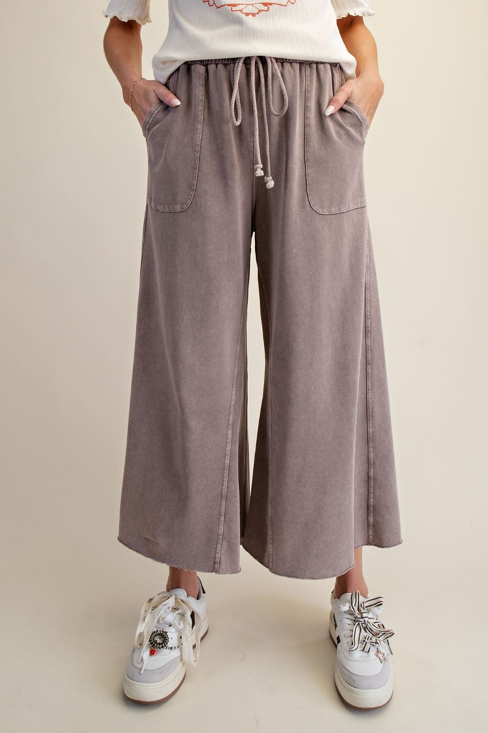 The Essential Mineral Washed Terry Sweatpants