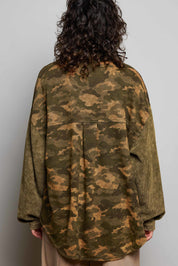 Wayward Mixed Print Shacket