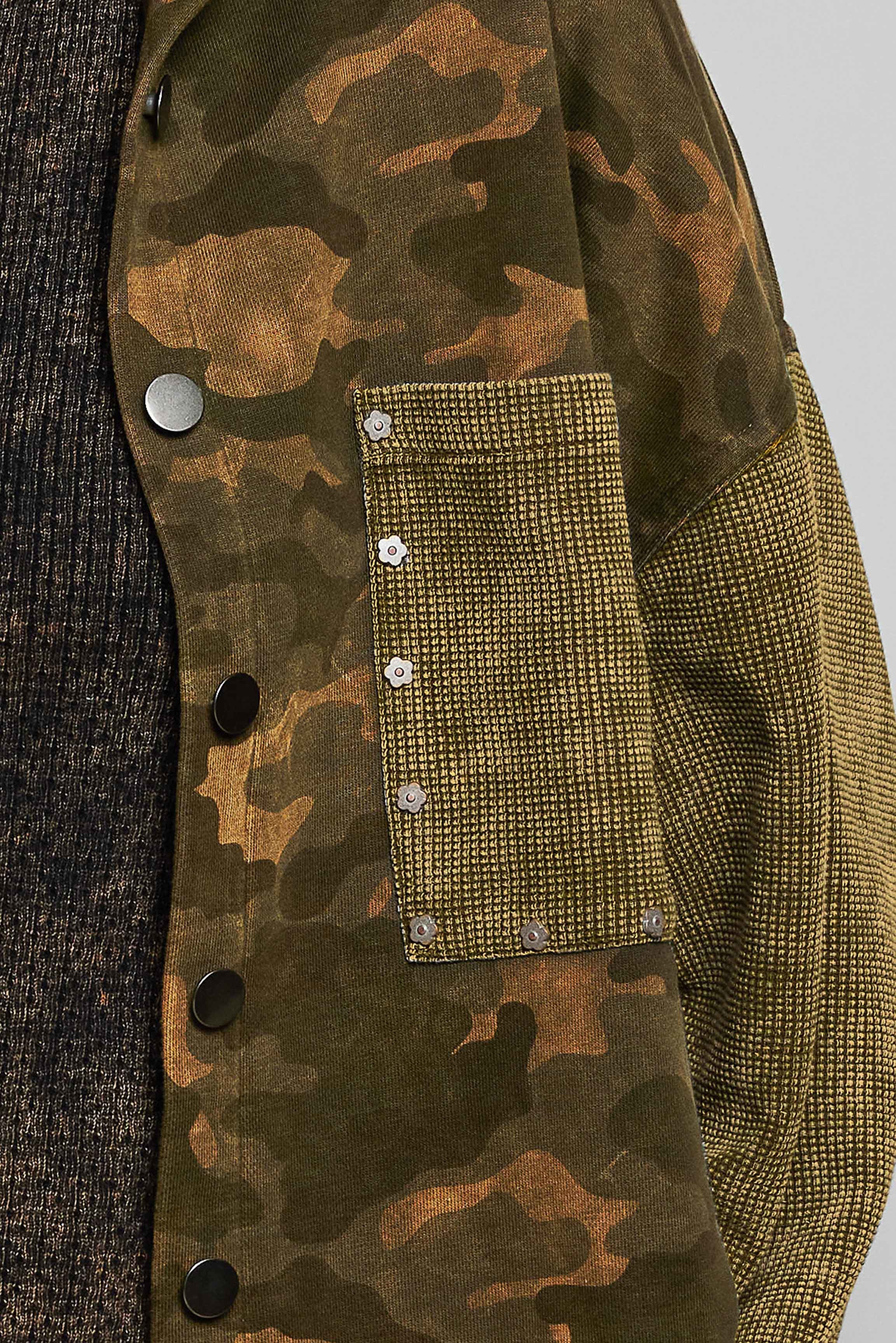 Wayward Mixed Print Shacket