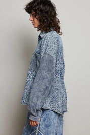 Wayward Mixed Print Shacket