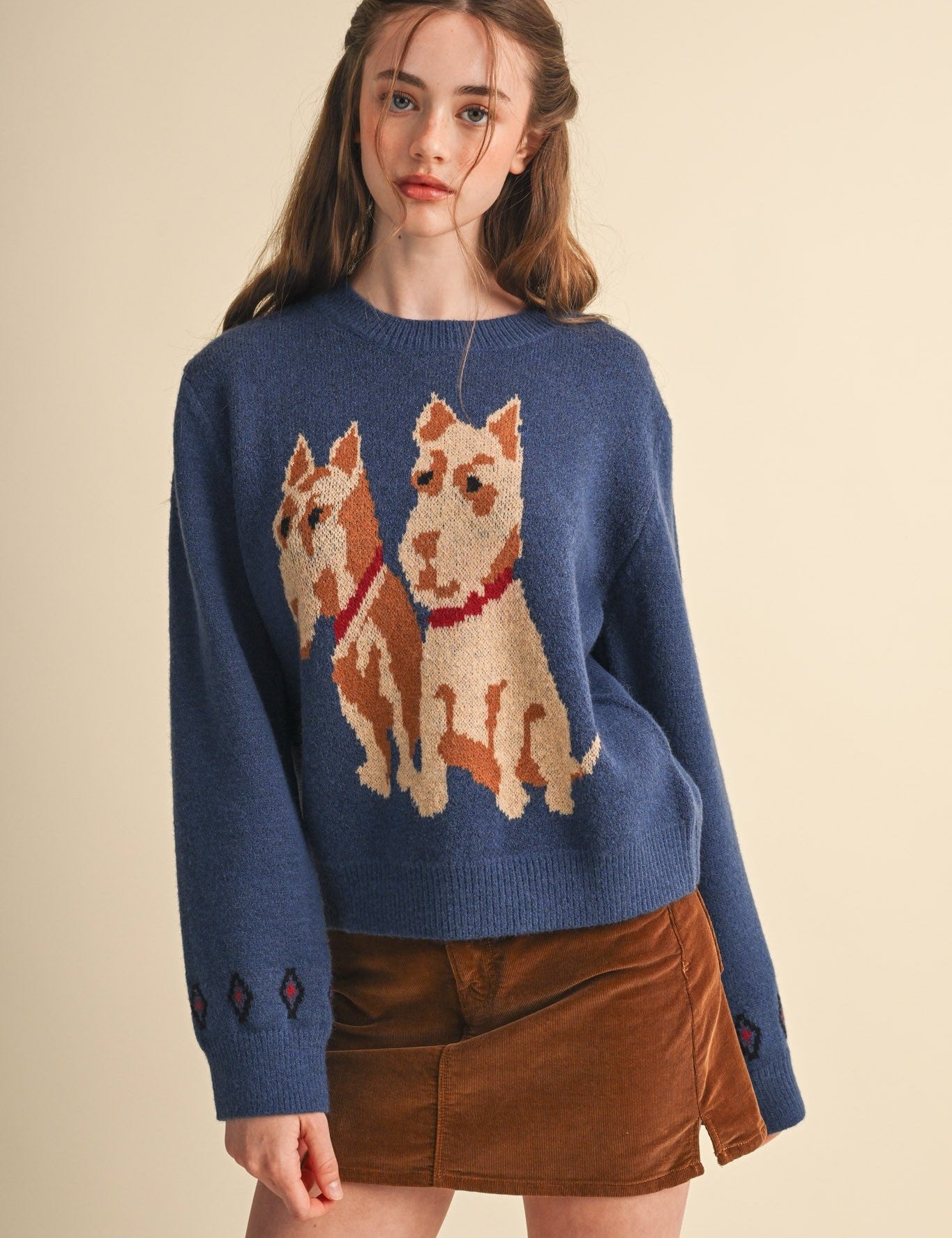 Aberdeen Terrier Motif Sweater - Westly