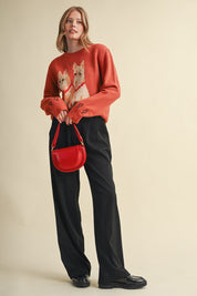 Aberdeen Terrier Motif Sweater - Westly