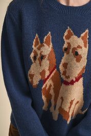 Aberdeen Terrier Motif Sweater - Westly