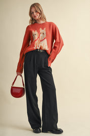 Aberdeen Terrier Motif Sweater - Westly