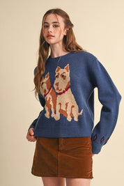 Aberdeen Terrier Motif Sweater - Westly