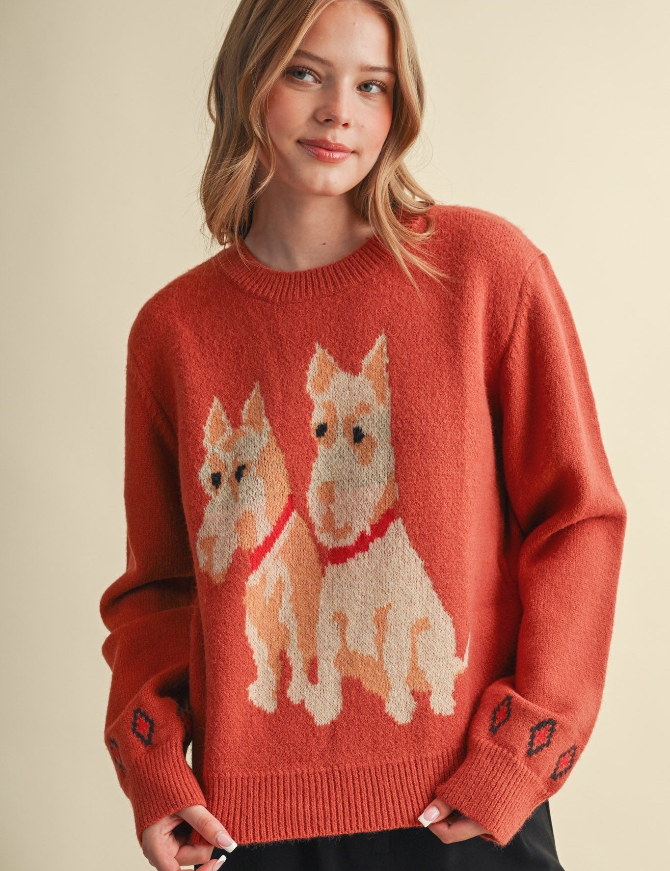 Aberdeen Terrier Motif Sweater - Westly