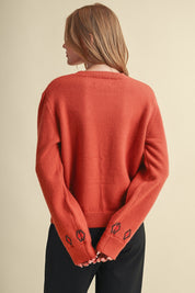 Aberdeen Terrier Motif Sweater - Westly
