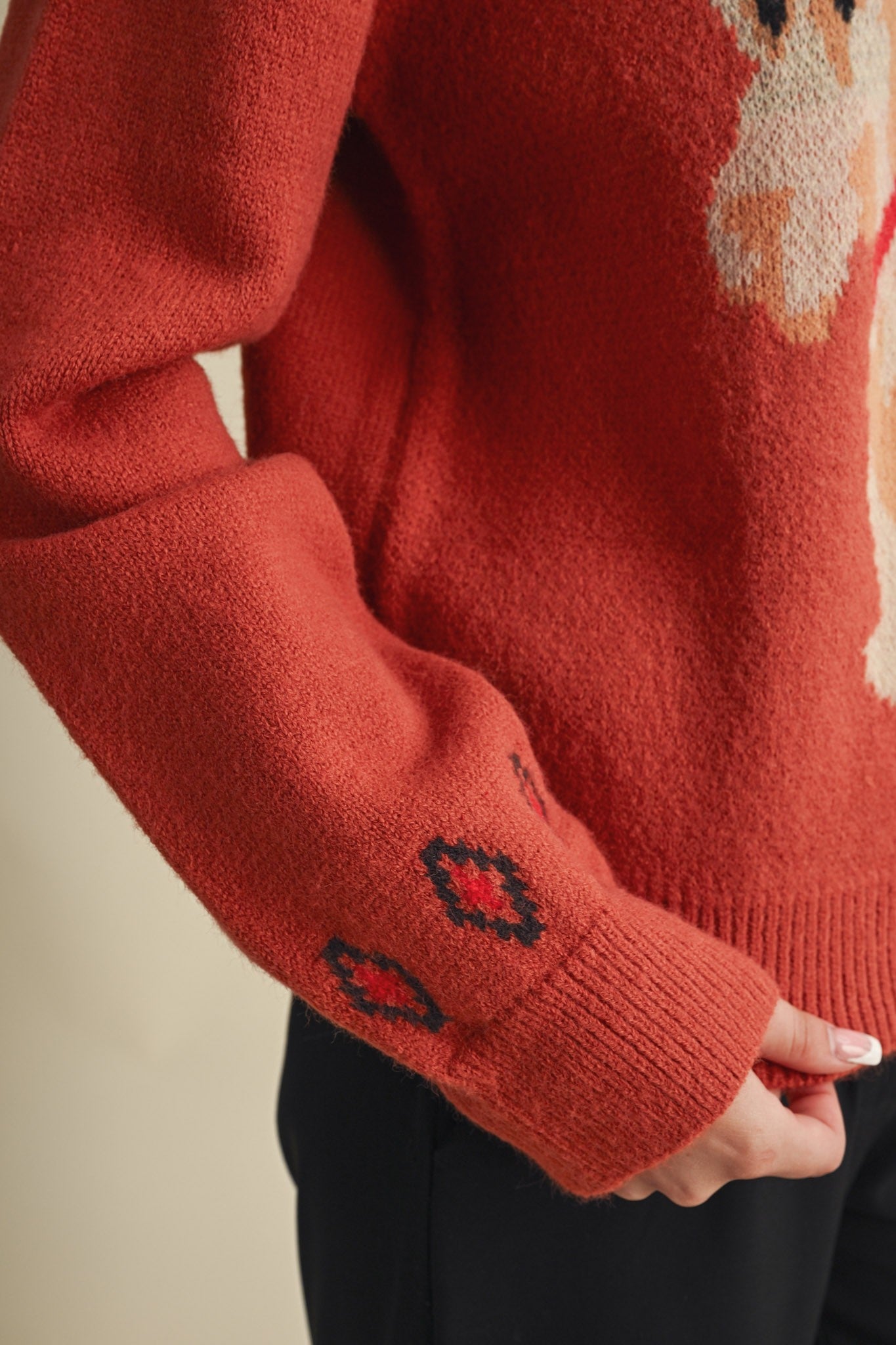 Aberdeen Terrier Motif Sweater - Westly