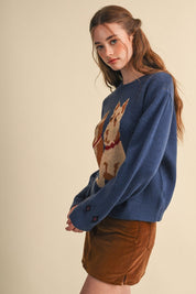 Aberdeen Terrier Motif Sweater - Westly