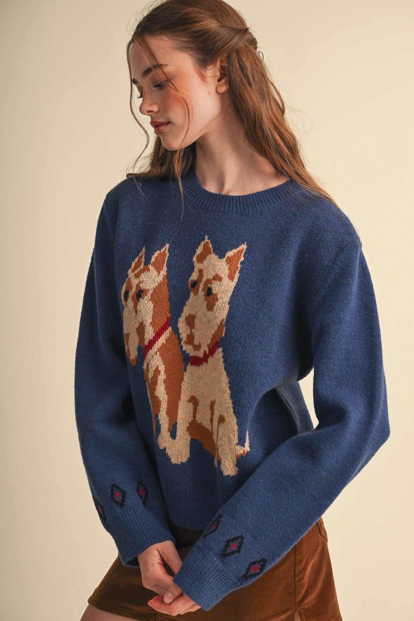 Aberdeen Terrier Motif Sweater - Westly
