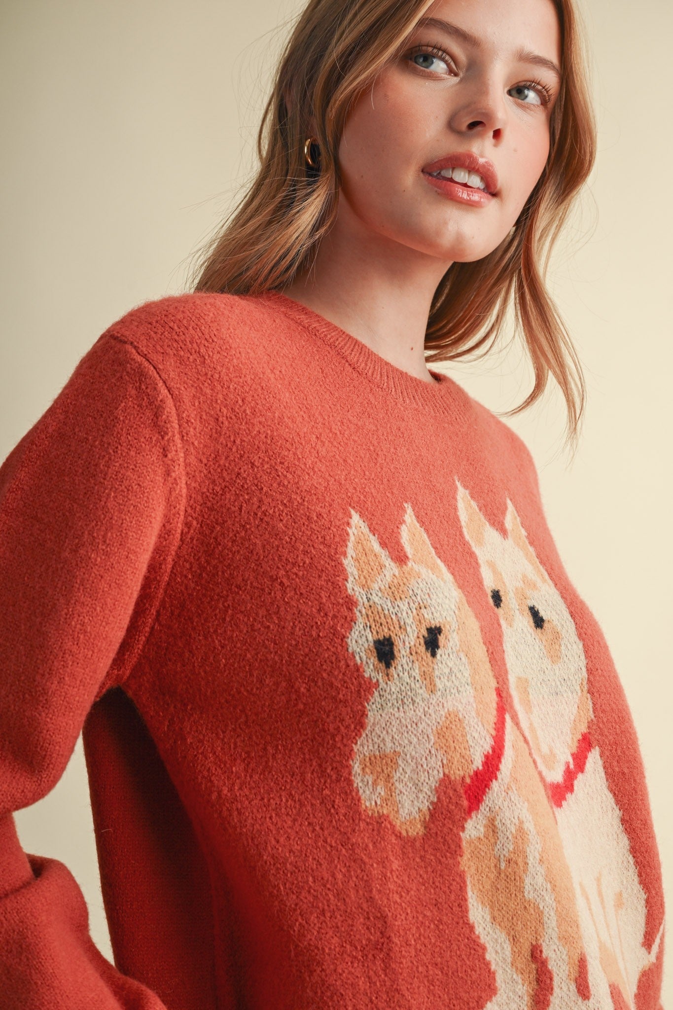Aberdeen Terrier Motif Sweater - Westly