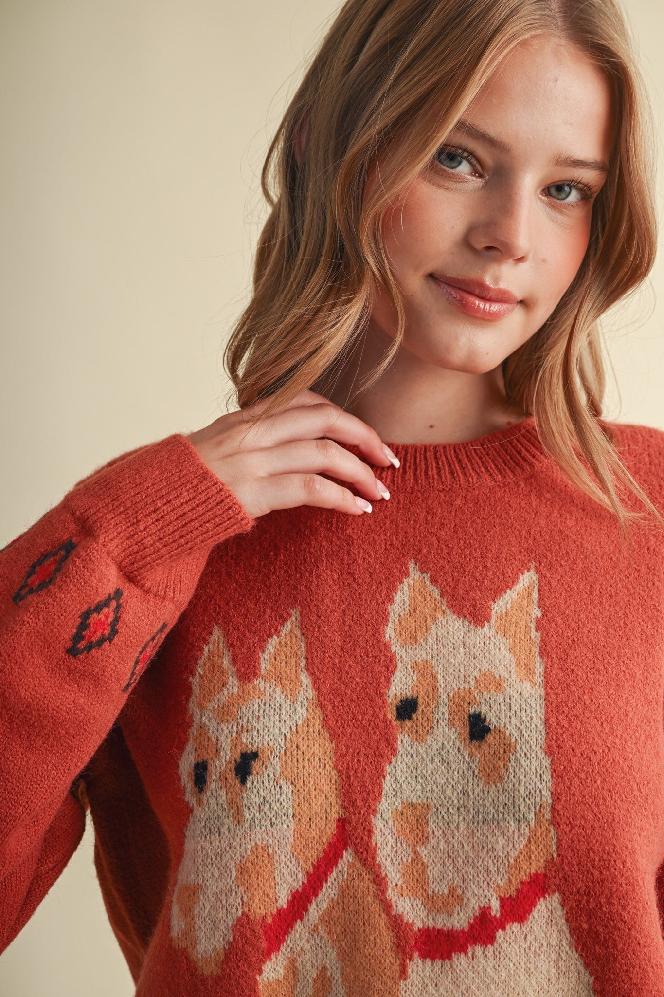 Aberdeen Terrier Motif Sweater - Westly