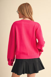 Aberdeen Terrier Motif Sweater - Westly