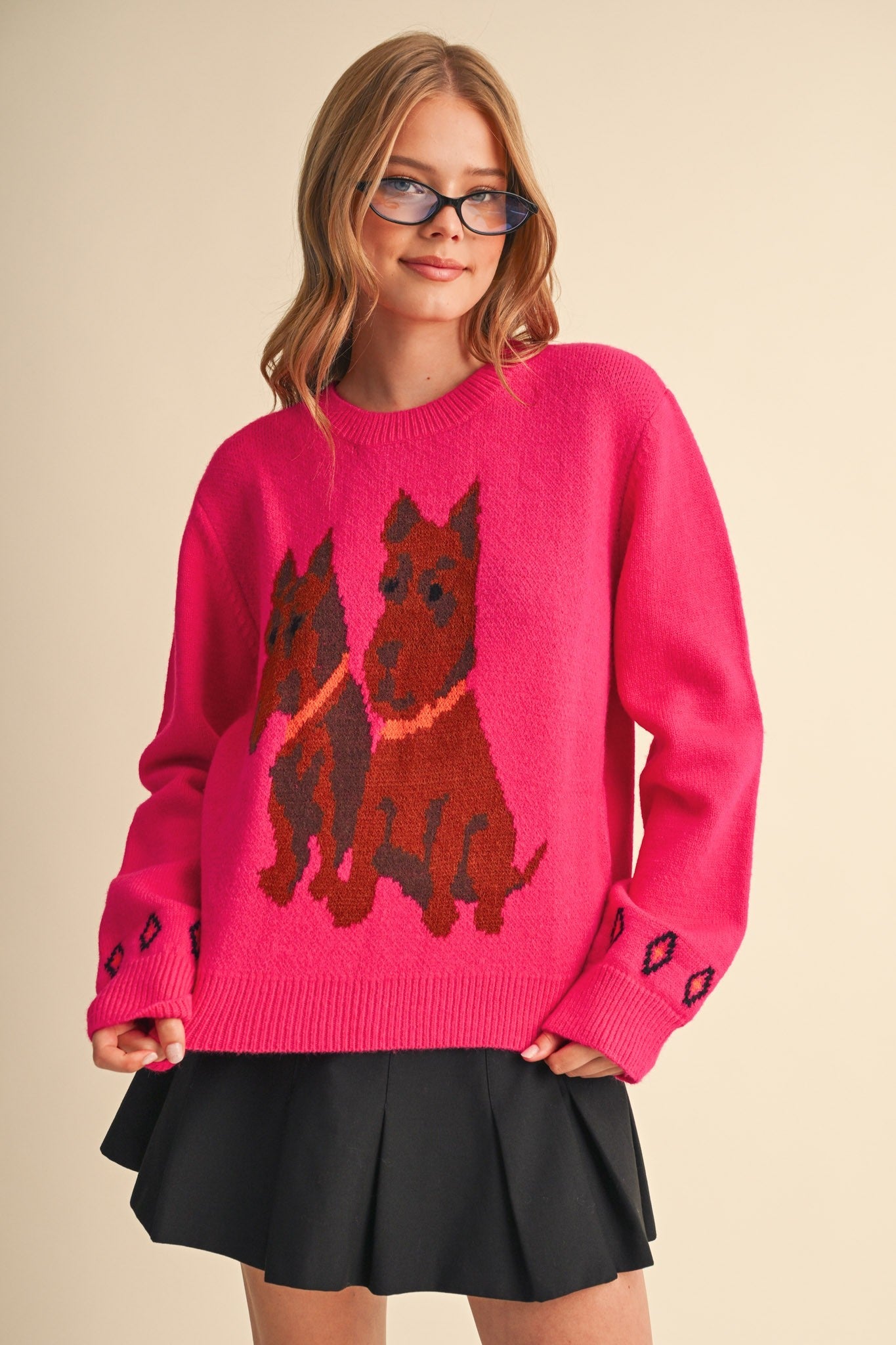 Aberdeen Terrier Motif Sweater - Westly