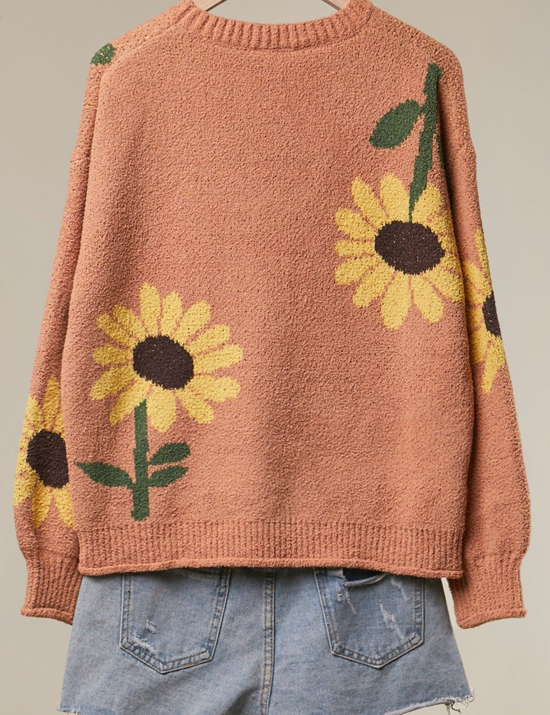 Afternoon Sun Floral Knit Sweater - Westly