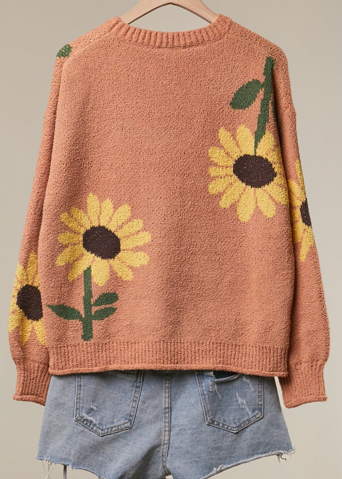 Afternoon Sun Floral Knit Sweater - Westly