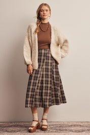 Alderhall Soft Knit Cardigan in Oatmeal, photo 9