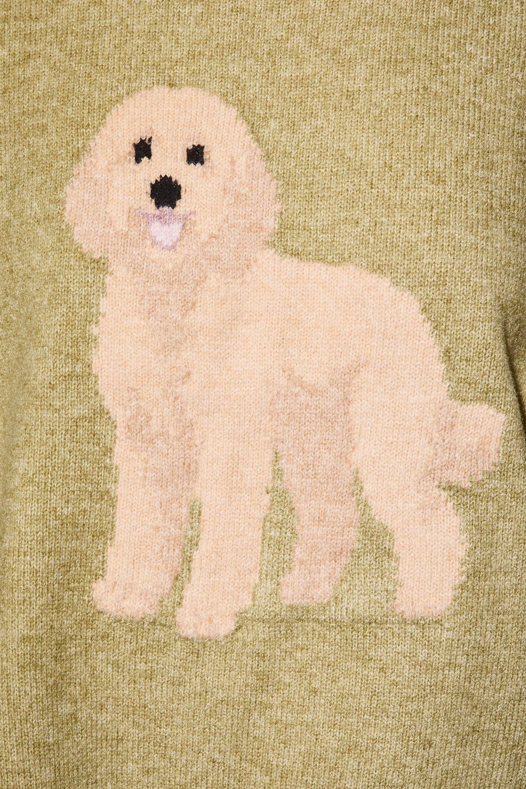 Alfie Goldendoodle Knit Sweater - Westly
