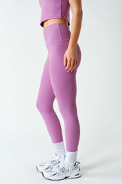 Alignment High Waist Stretch Leggings in Mulberry, photo 2