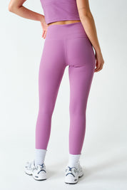 Alignment High Waist Stretch Leggings in Mulberry, photo 3