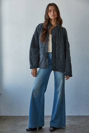 Alina Quilted Washed Jacket - Westly