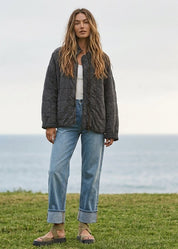 Alina Quilted Washed Jacket - Westly