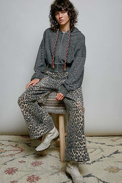 All That Glitters Thermal Cropped Hoodie - Westly