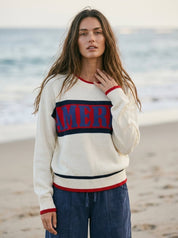 "America" Graphic Crewneck Sweater - Westly