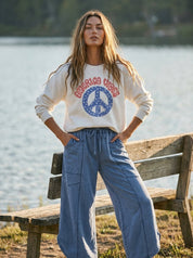 America Vibes Oversized Sweatshirt - Westly