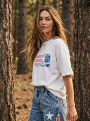 American Cowgirl Club Graphic Tee - Westly