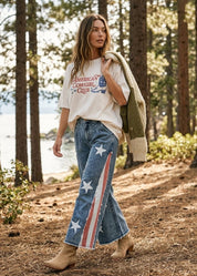 American Cowgirl Club Graphic Tee - Westly