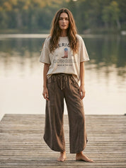 American Cowgirl Oversized Tee - Westly