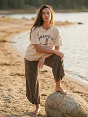 American Cowgirl Oversized Tee - Westly