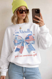 American Girl Oversized Sweatshirt - Westly