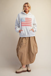 American Girl Patchwork Hoodie - Westly