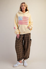 American Girl Patchwork Hoodie - Westly