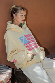 American Girl Patchwork Hoodie - Westly
