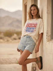 American Honey Oversized Graphic Tee - Westly