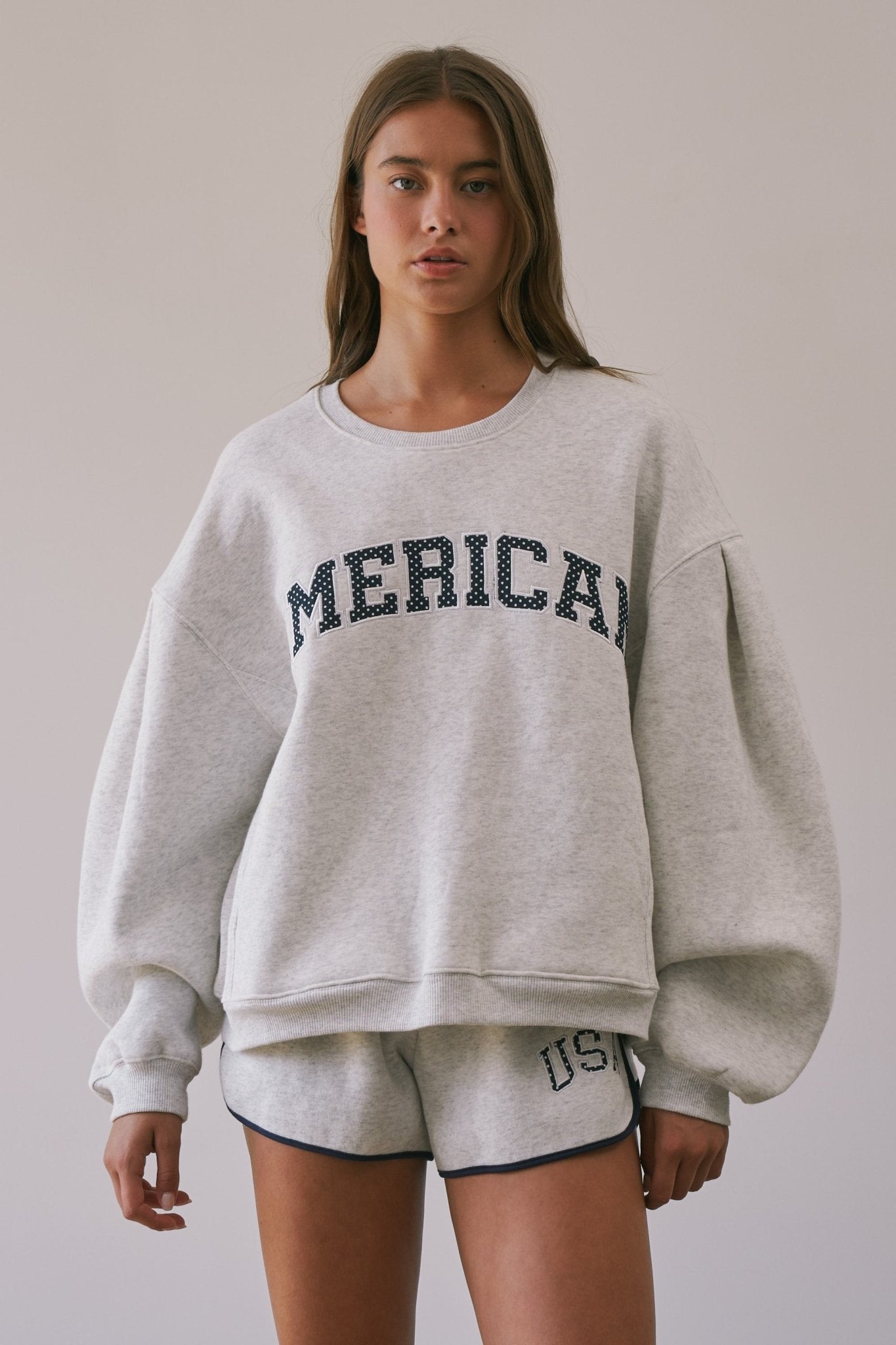 American Standard Oversized Graphic Sweatshirt - Westly