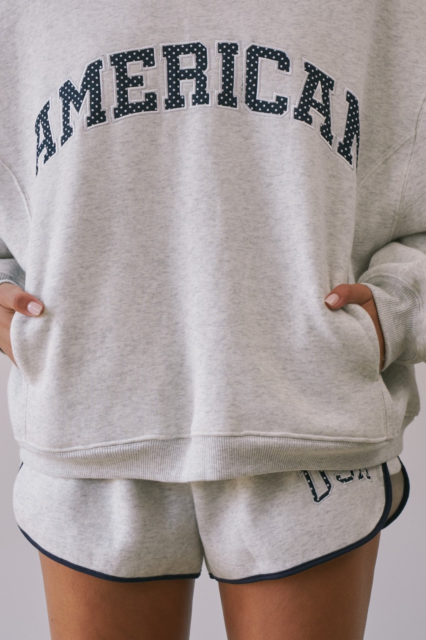 American Standard Oversized Graphic Sweatshirt - Westly