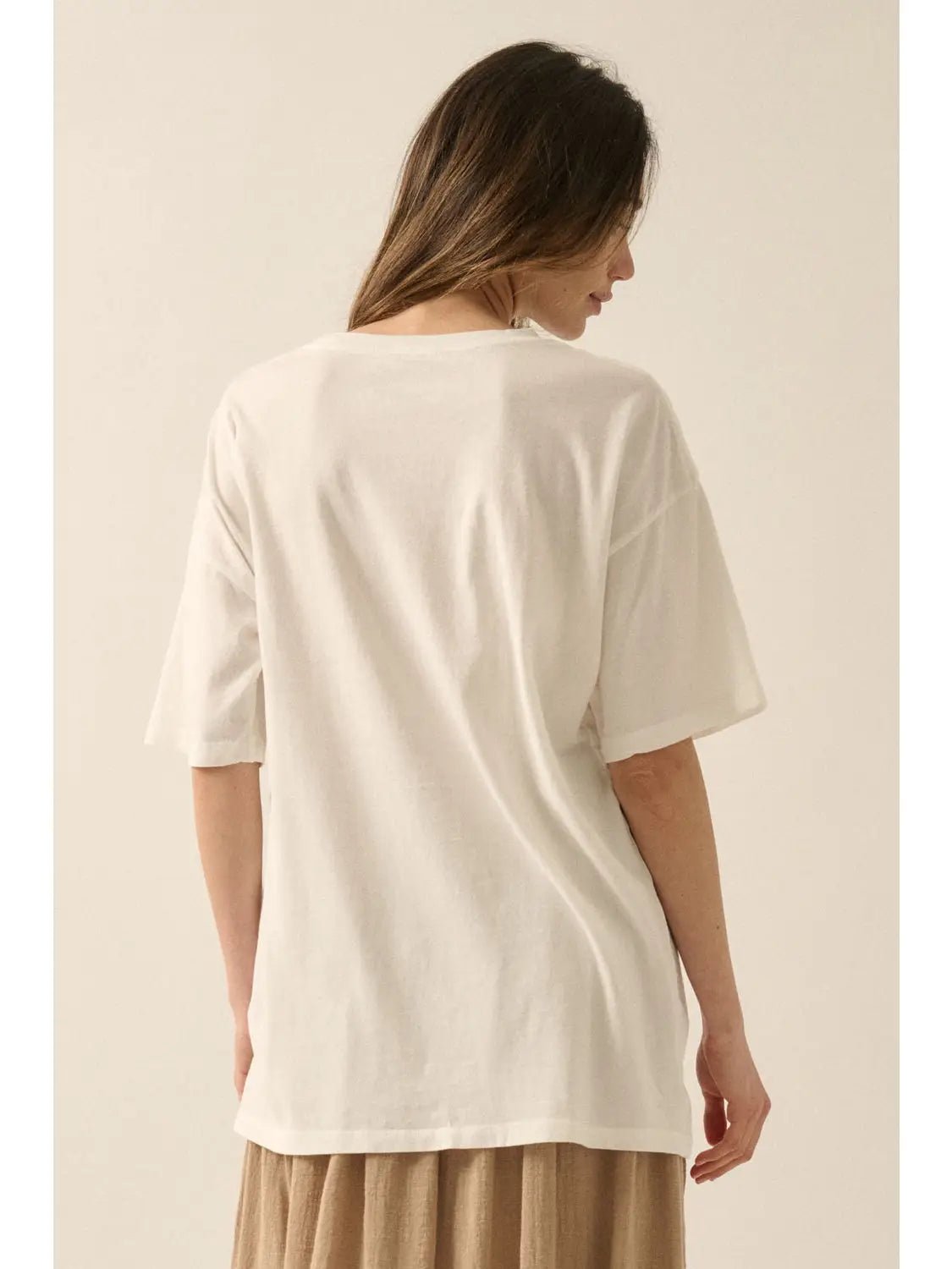 Americana Western Graphic Oversized Tee - Westly