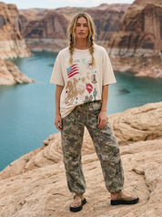 Americana Western Graphic Oversized Tee - Westly